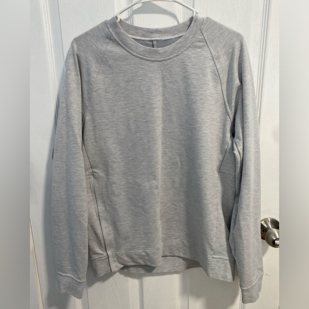 Lululemon Men’s City Sweat Crew Gray Size Medium